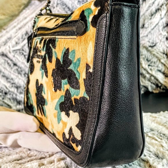 NWOT - COACH NOLITA 24 IN LEAF PRINT HAIRCALF & LEATHER (58412E) - Picture 4 of 9